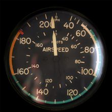 Airspeed Indicator - Max speed 200