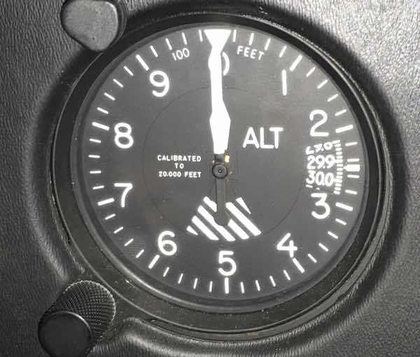 Altimeter at SeaLevel