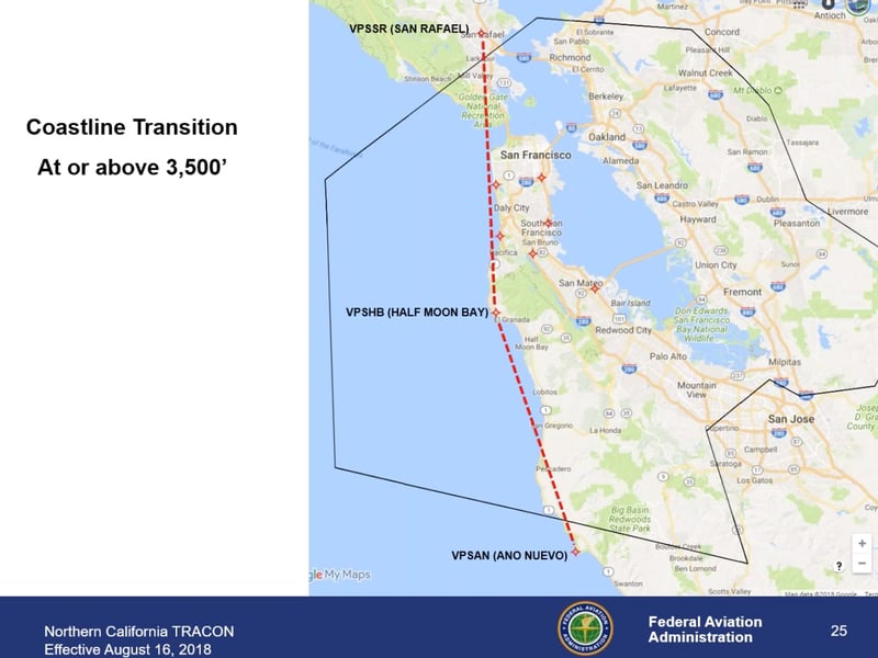 Bay Area Coastline Transition