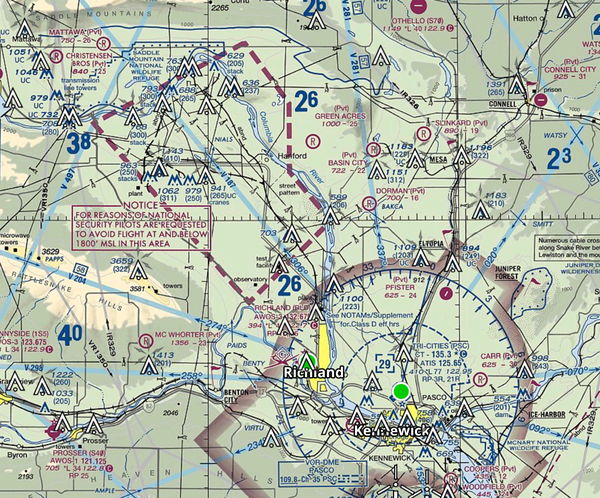 National Security Area Sectional Chart