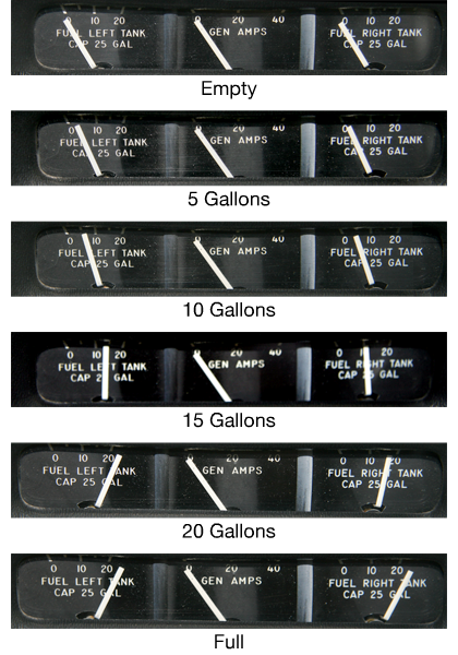 Fuel Gauges—Cherokee 140