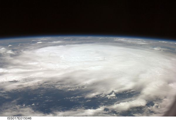 Hurricane  Gustav from the International Space Station